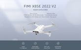 FIMI X8SE V2 Drone with FPV 3-axis Gimbal 4K Camera - Smart Tech Shopping